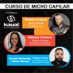 Os três professores do curso do micropigmentação capilar realista